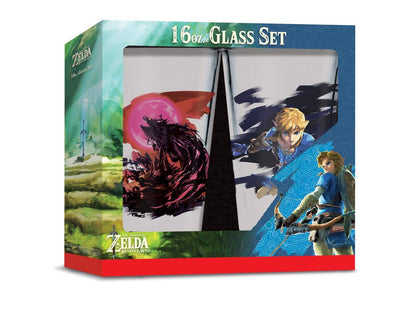 2 VASOS DE COLECCION ZELDA BREATH OF THE WILD