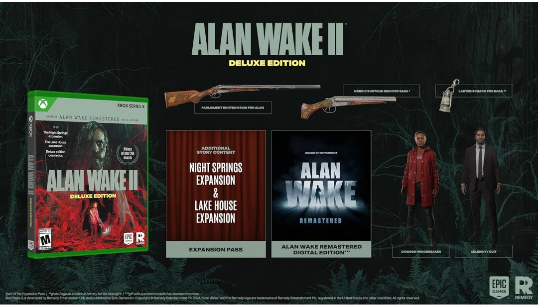 ALAN WAKE 2 DELUXE EDITION