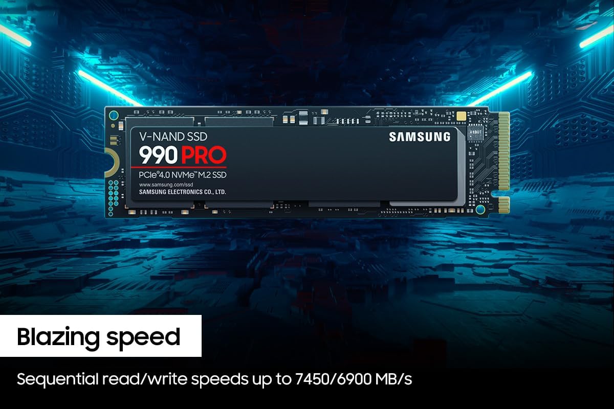 SAMSUNG 990 PRO SSD 1 TB + DISIPADOR PARA PS5