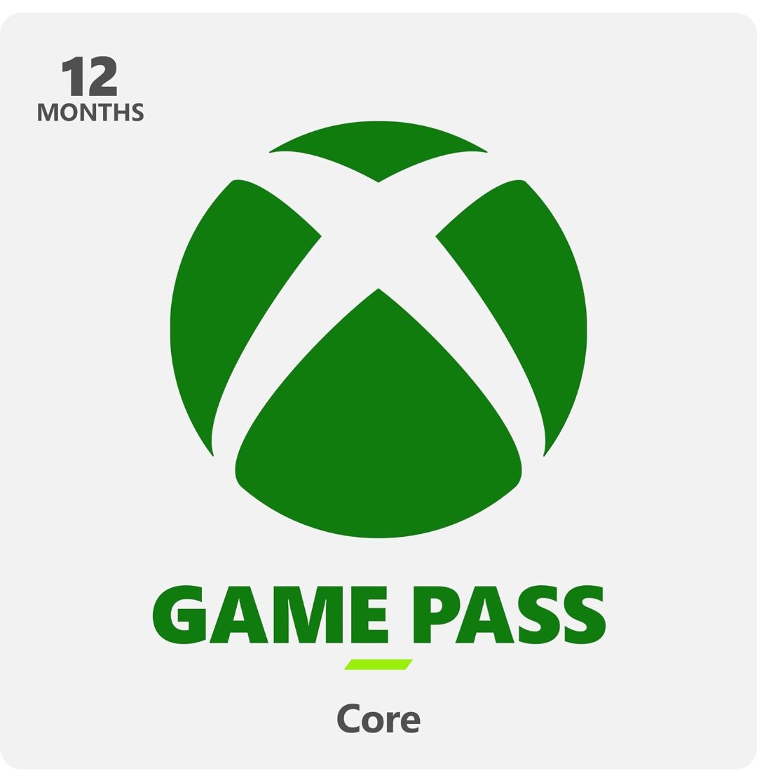 XBOX GAME PASS CORE 12 MESES