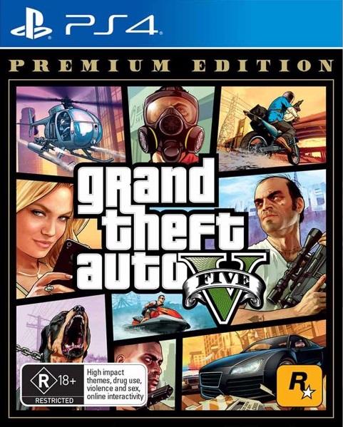 GRAND THEFT AUTO V PREMIUM EDITION PS4