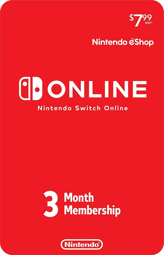 NINTENDO SWITCH ONLINE 3 MESES