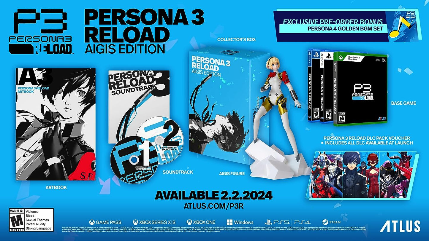 PERSONA 3 RELOAD COLLECTOR'S PS4