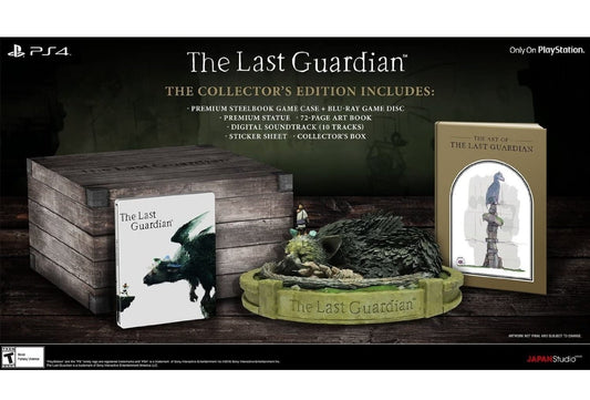 THE LAST GUARDIAN PS4 COLLECTORS * CAJA ABIERTA